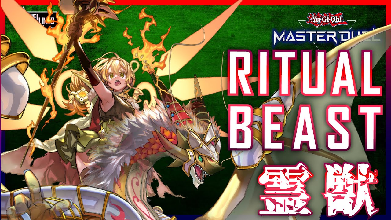 Ritual Beast New Support! One Card Full Combo! [Yu-Gi-Oh! Master Duel ...
