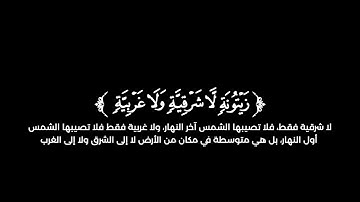 كروما شاشة سوداء قرآن كريم 🌿تلاوة من سورة النور  🌿القارئ عبدالله الموسى 🌿