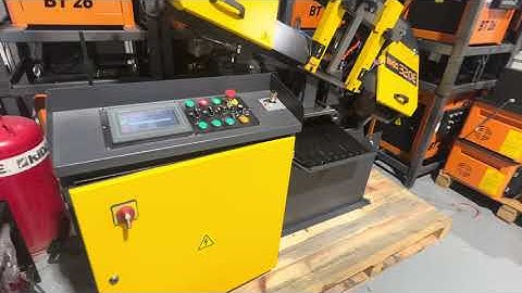 BMSO 320 E fully automatic metal cutting bandsaw with NC controller from BEKAMAK