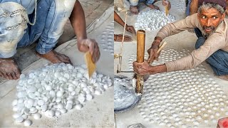 आप कभी बताशे नहीं खाएंगे इस वीडियो को देखने के बाद⚠️⚠️ So Unhygienic👎🏻👎🏻Indian Street Food | Agra