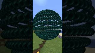 Satisfying Enderpearl Sphere Trick in Minecraft!