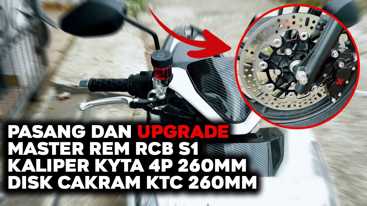 UPGRADE HEDON REM DEPAN VARIO 150 NEW #variomodifikasi #vario #rcb #ktcracing #vario150