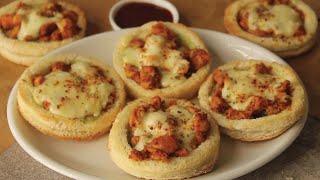 Chicken Cheese Bread Disc 😍 Recipe By Chef Hafsa