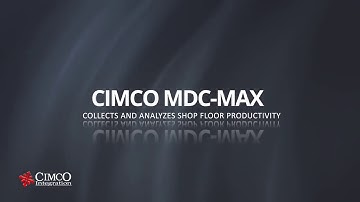 CMDC Max   Manufacturing Data Collection