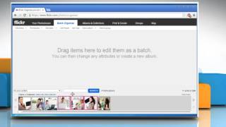 How to change the Flickr® Photostream order :Tutorial