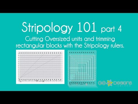 How to Use the Creative Grids Stripology Ruler! Easy Quilting Tutorial with  Kimberly Jolly 