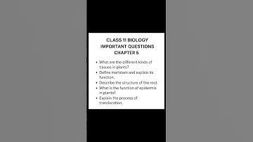 class 11 biology chapter 5 morphology of flowering plants important questions #examoriented #mustdo