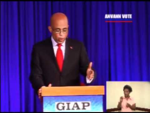Michel Martelly & Mirlande Manigat Presidential Debate (4 of 10)