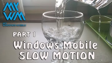 Slow Motion Windows 10 Mobile  120fps / 960 fps   Lumia 930 part 1