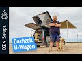 Der Dachzelt Übertragungswagen | DZN Setup: VW Caddy mit Alucab Expedition 3 Dachzelt
