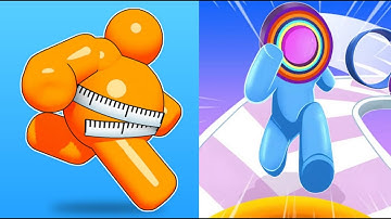 Layer Man vs Long man run  New Satisfying Mobile  999 Levels Tiktok Gameplay Walkthrough Android,iOS