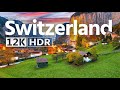 Switzerland 12K HDR Video with Relaxing Music in Dolby Vision