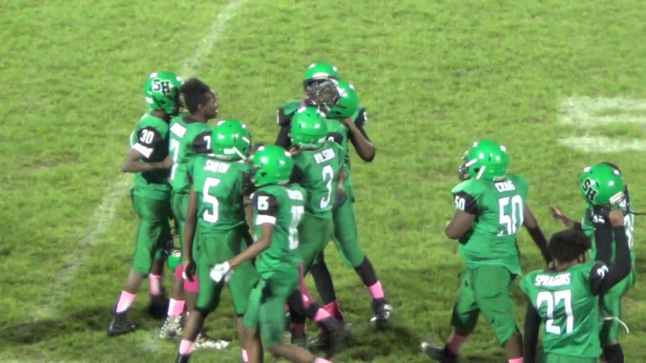 LeTroy "Trouble " Roddy 2 Amazing Football Play South Holland Jets
