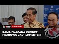 Komentar Jokowi soal Wacana Tambahan Menteri Kabinet Prabowo | Kabar Utama tvOne