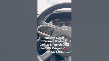 Instantly Switch Between Wireless CarPlay & Android Auto in GWM Cannon! 🚗 | CP-AA-FAST