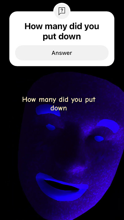 How many did you put down #challenge