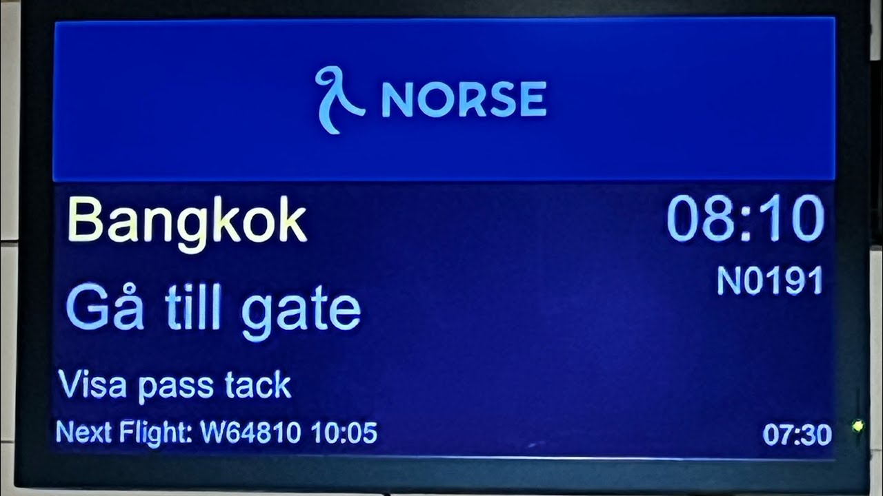 Flyg ✈️ och visning på hotellet 