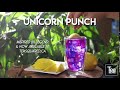 Unicorn punch tea tea that changes colour