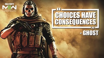 "Choices have consequences" - Ghost | Call of Duty Modern Warfare II [4K]