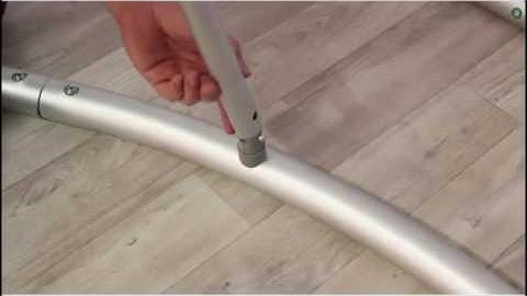 Mirage Display - Curved Slope Frame Setup