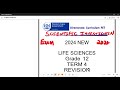 Life sciences Grade 12 Term 4 Scientific Investigation