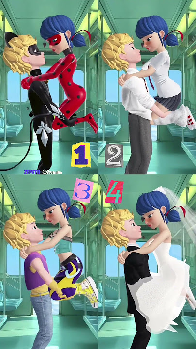 WHICH OUTFIT DO U LIKE 😋 #zzztudio #zepeto #miraculous #ladybug #couple