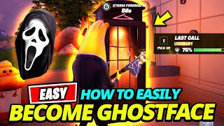 How to Become GHOSTFACE in Fortnite (ALL LOCATIONS & MYTHIC ITEM GAMEPLAY)