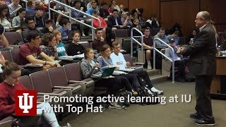 Promoting active learning at IU with Top Hat