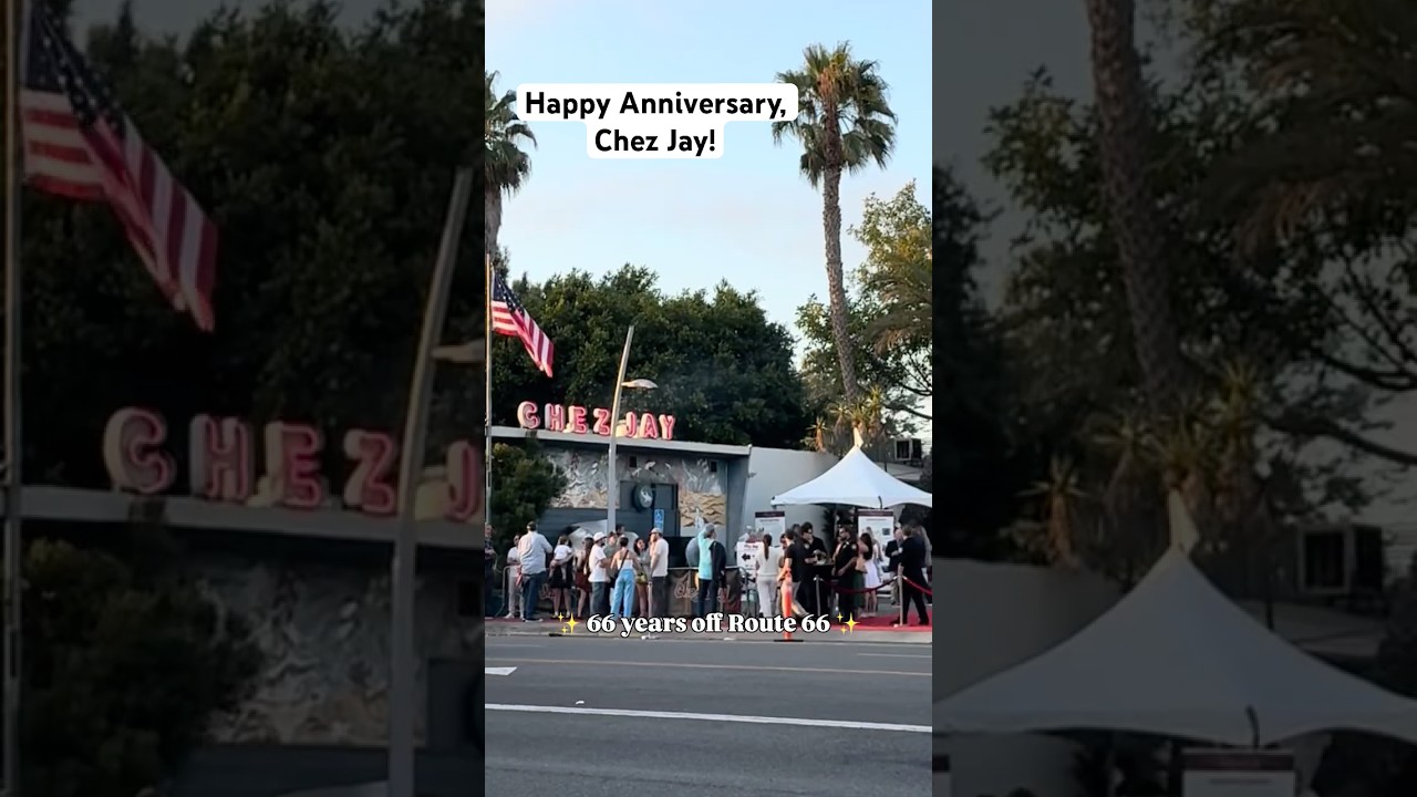 Chez Jay's 66th Anniversary! ✨🎉 