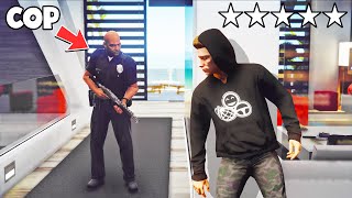 Can you LOSE COPS inside your house in GTA 5?!
