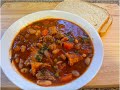  beans and beef tripes stew loubia    perfect in the cold  weather yummy