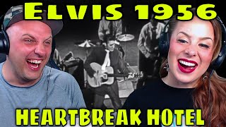 Elvis performing "HEARTBREAK HOTEL" on Stage Show - March 17, 1956 | THE WOLF HUNTERZ REACTIONS