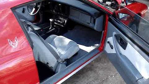 1987 Firebird Formula 350 in showroom condition