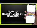 How To Claim Timed Life Rewards in Match Factory! Tutorial