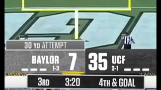 The Miracle on Mice: Baylor Bears at UCF Knights — 2023 Full Game (College Football)