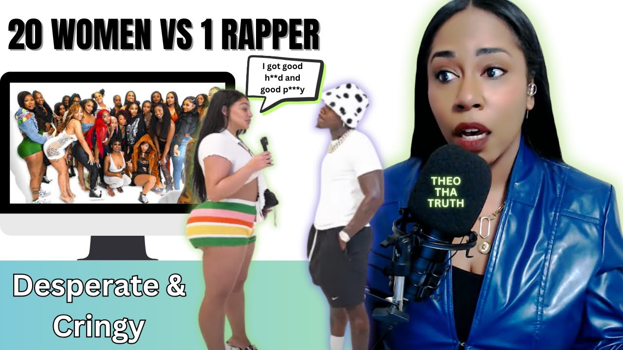 20 Women Vs 1 Rapper a New Low in Desperate Dating (cringe moments