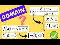 Understanding Domain of Functions