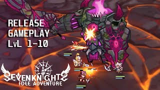 SEVEN KNIGHTS IDLE ADVENTURE | Release Gameplay lvl 1-10 | F2P | Mobile screenshot 5