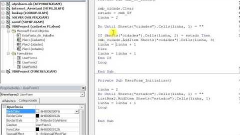 Vídeo Aula 4 - (Listbox) no excel com VBA, Inserindo dados dentro de caixa de listagem.