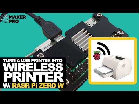 How to Turn a USB Printer Into a Wireless Printer With Raspberry Pi Zero W