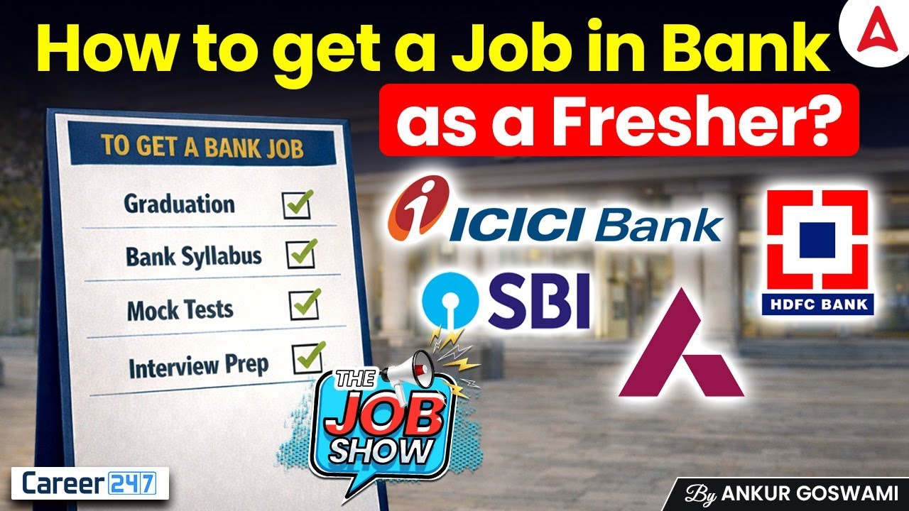 How to Get a Bank Job as a Fresher in 2026 | Complete Step-by-Step Guide