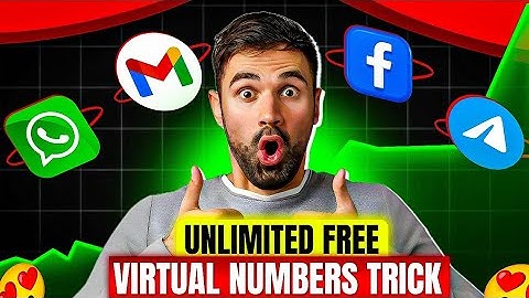 🔥 Unlimited Free Virtual Numbers Method | Unlimited WhatsApp & Gmail OTP (FREE)