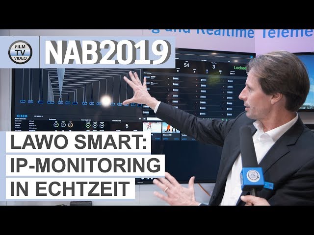 NAB2019: IP-Netzwerk-Monitoring mit Lawo Smart