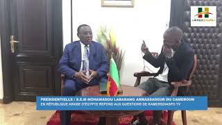 MOT DE L&#39;AMBASSADEUR DE LA REPUBLIQUE DU CAMEROUN ACCREDITE EN EGYPTE