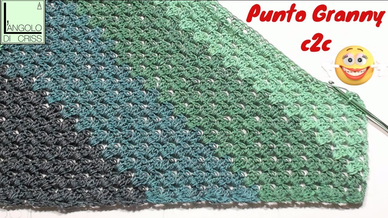Punto granny da angolo ad angolo 