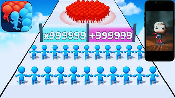 Satisfying Mobile Game Count Masters Gameplay Walkthrough Big Update Max Speed Run All  Kembogaming