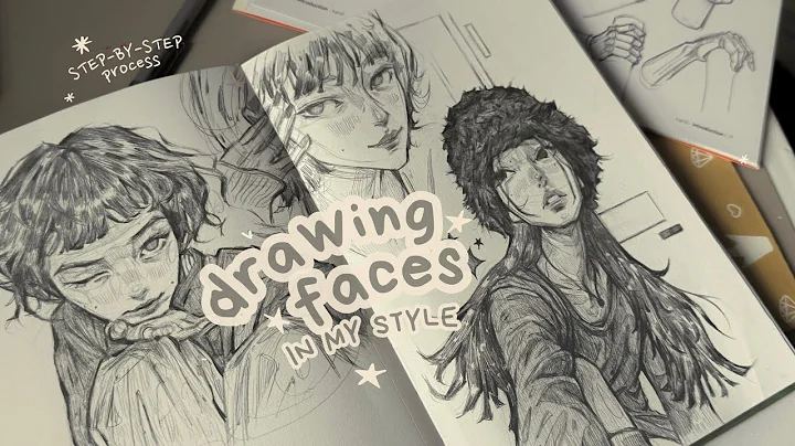 how I draw faces in my style  ๋࣭࣪⭑ thumbnail