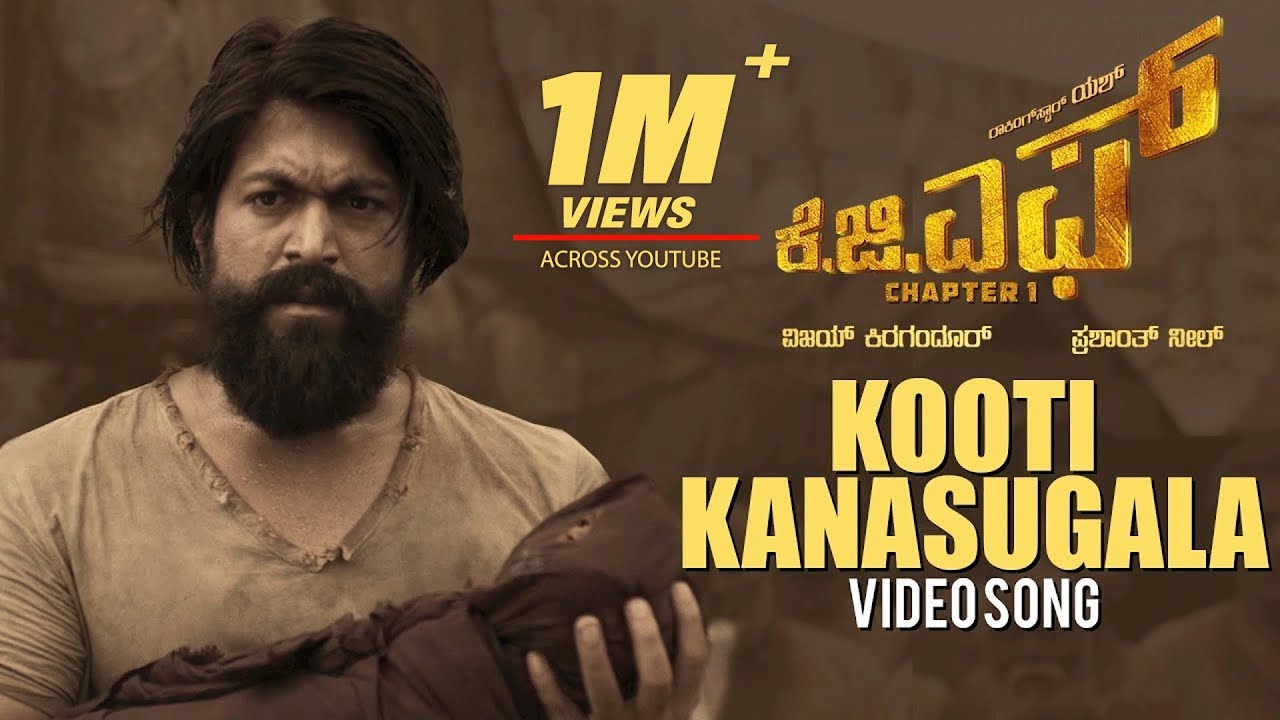 Kooti Kanasugala Full Video Song KGF Kannada Movie