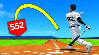 Hitting the LONGEST Home Run of MLB 24!