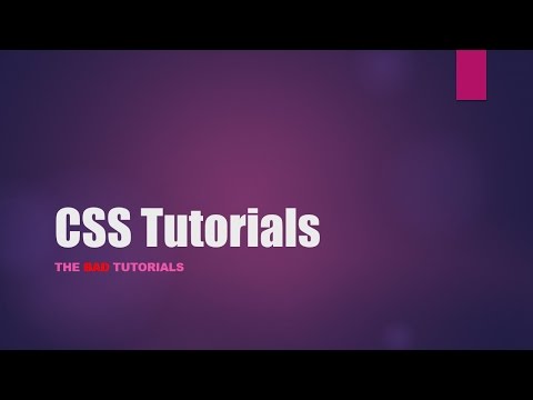 CSS Tutorial -
